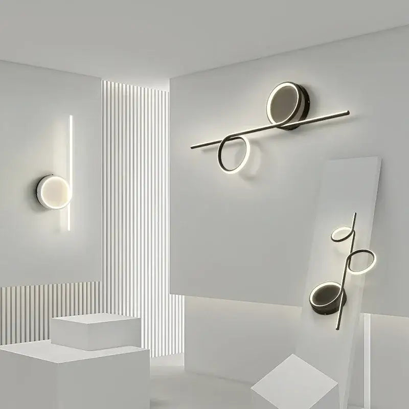 Black Bar Wall Lamp