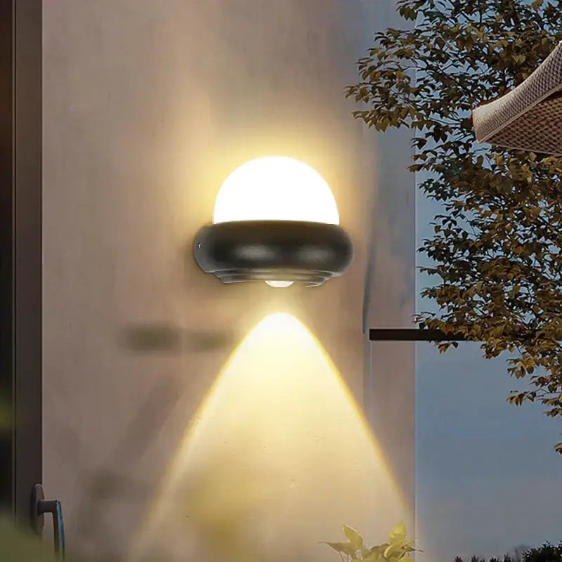 Black Acrylic LED Wall Light