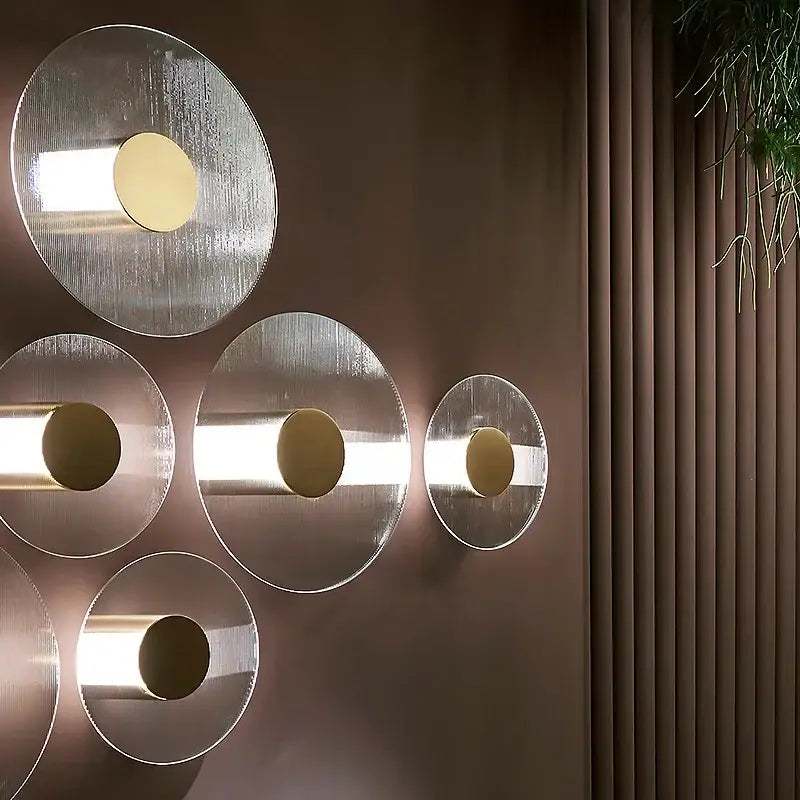 Brushed Metallic Wall Lamp