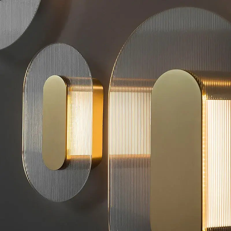 Brushed Metallic Wall Lamp
