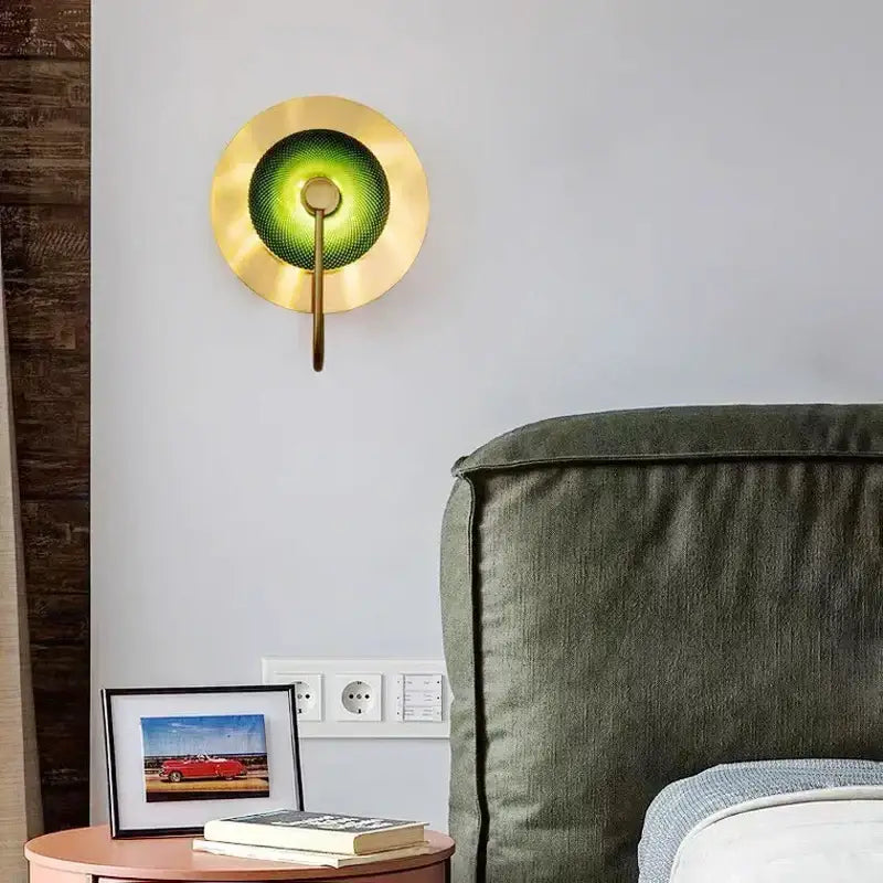 Green Copper Wall Sconce
