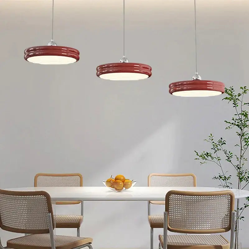 Yellow Modern Pendant Light