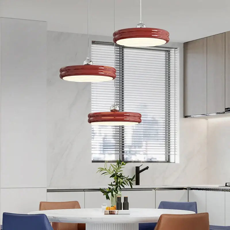 Yellow Modern Pendant Light
