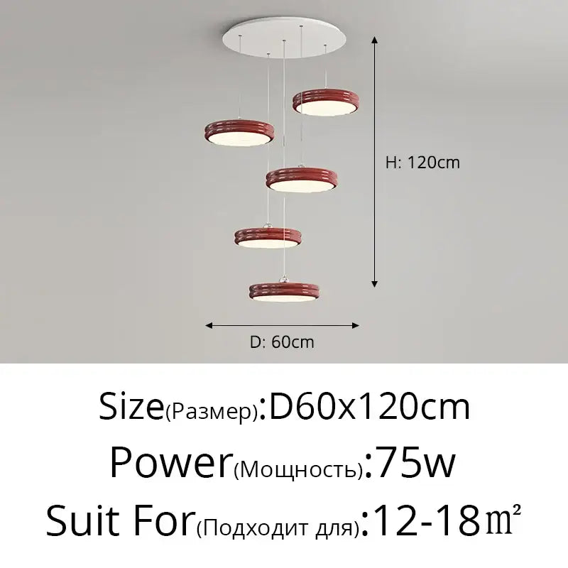 Yellow Modern Pendant Light