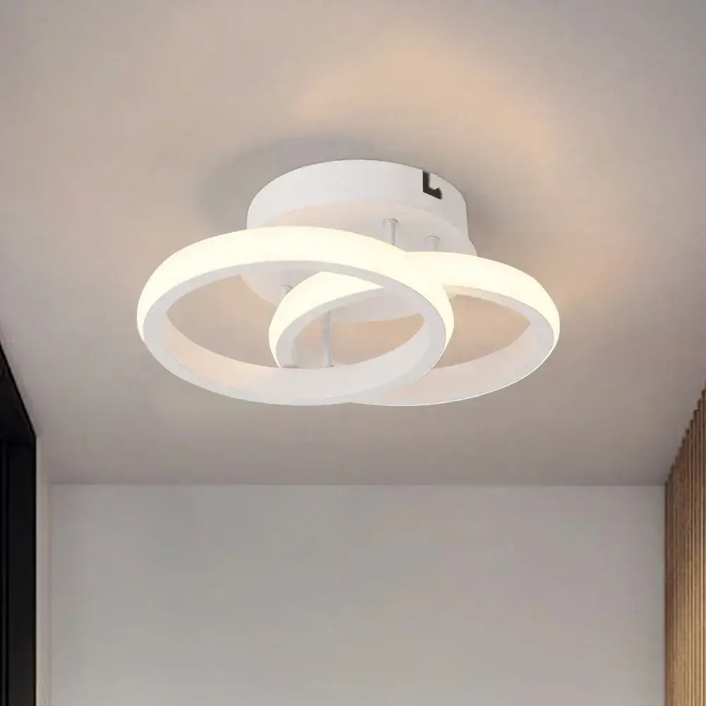 Black White Acrylic Ceiling Light
