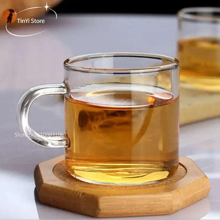 Clear Glass Coffee Mugs