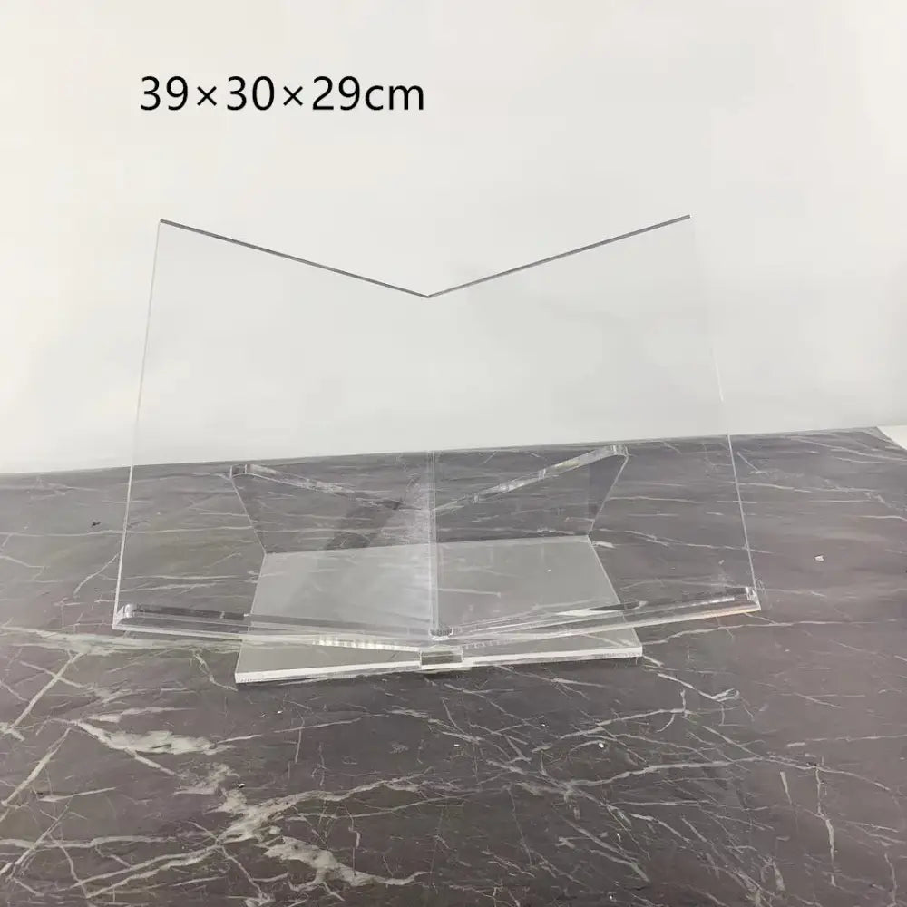 Acrylic Geometric Magazine Rack