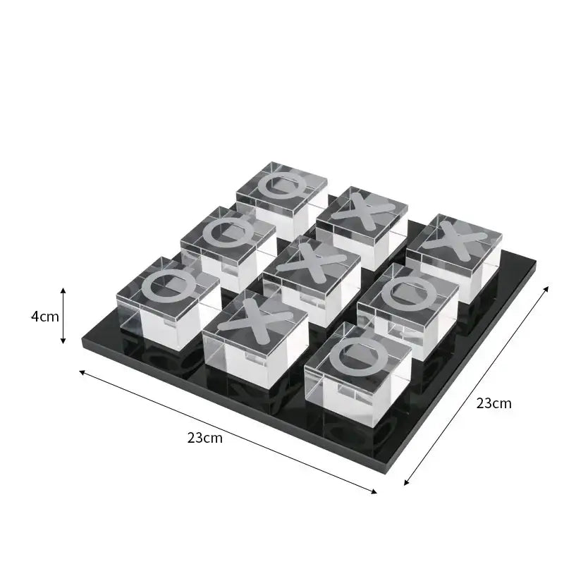 Acrylic Crystal Chess Set