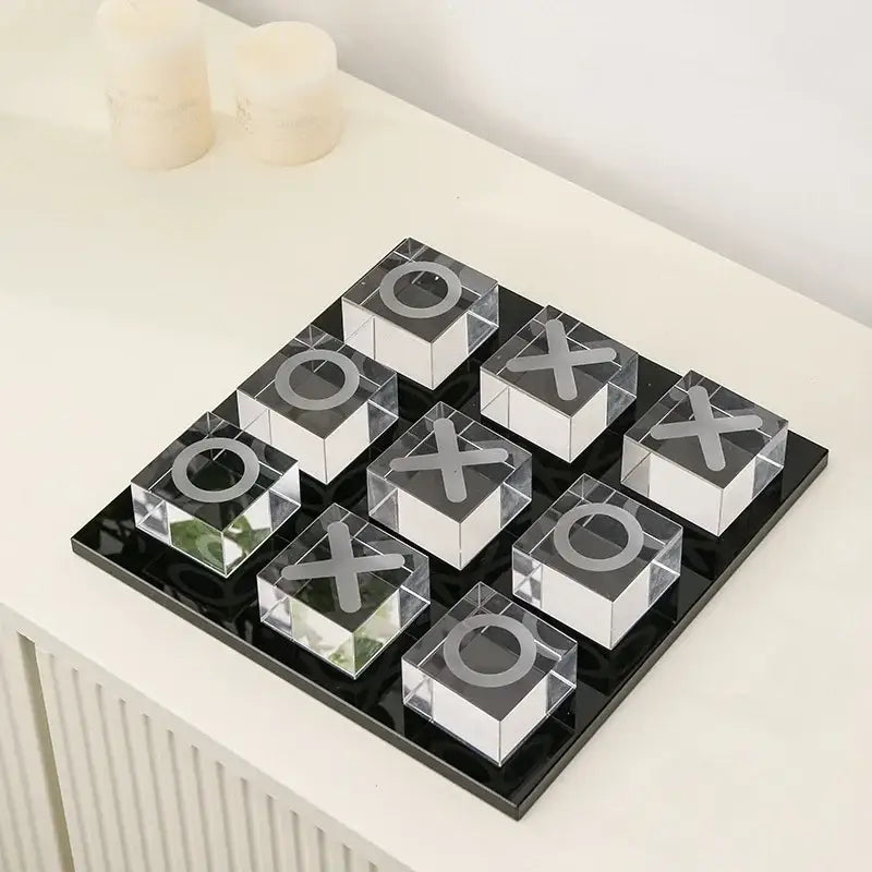 Acrylic Crystal Chess Set