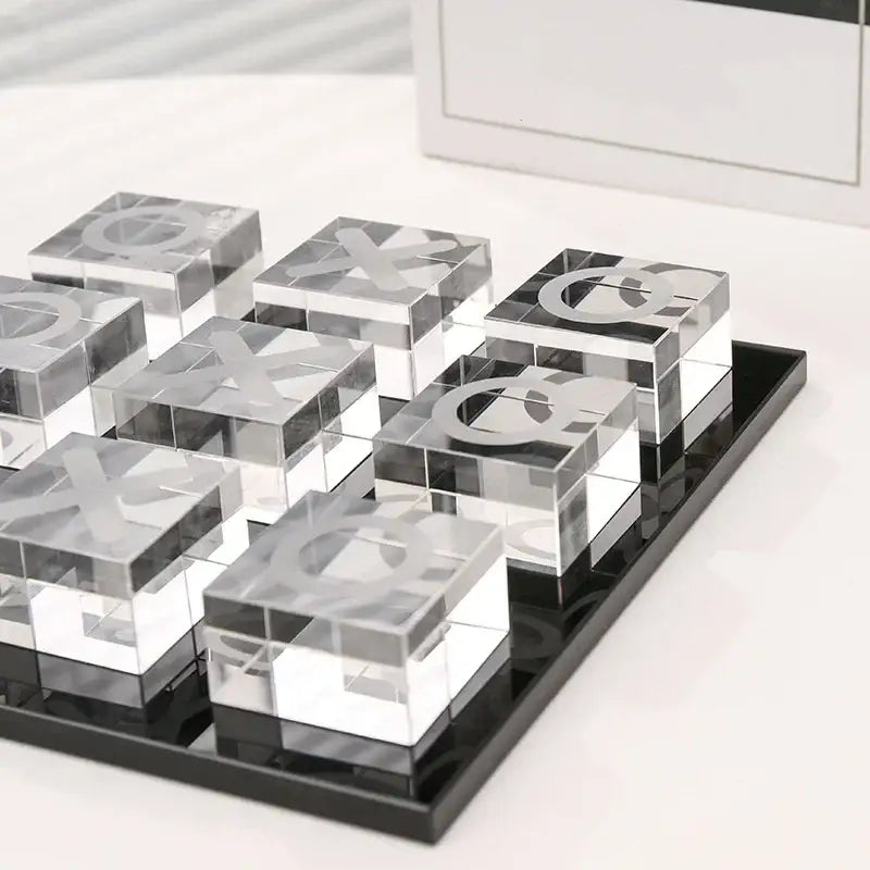 Acrylic Crystal Chess Set