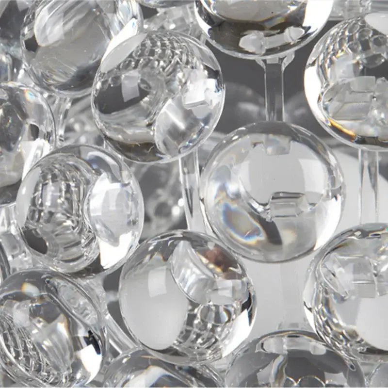 Clear Bubble LED Chandelier