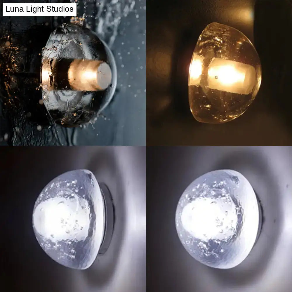 Bubble Crystal Wall Light