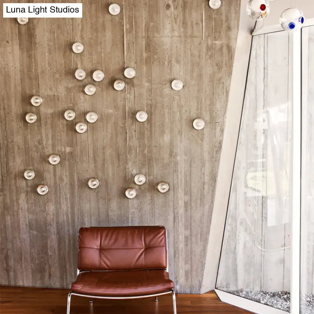 Bubble Crystal Wall Light