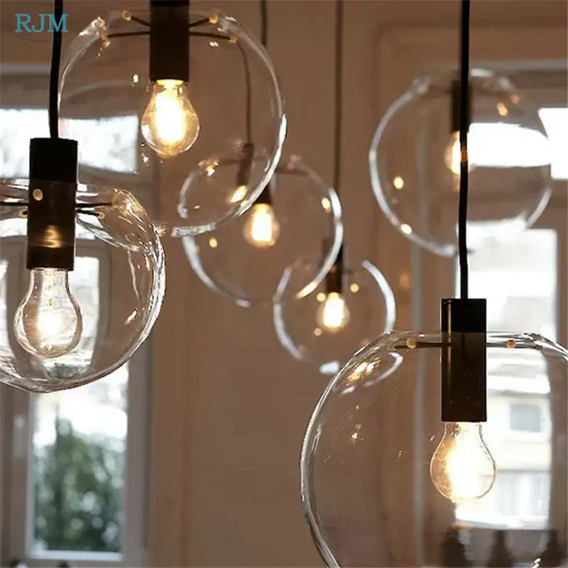 Bubble Glass Pendant Light
