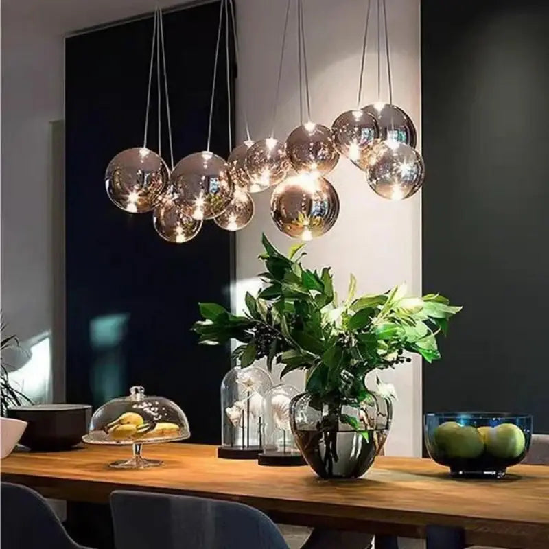 Bubble Glass Kitchen Pendant