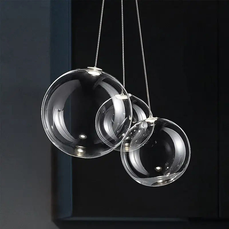 Bubble Glass Kitchen Pendant