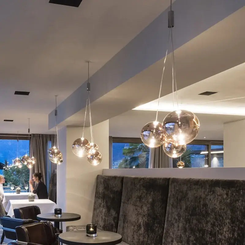 Bubble Glass Kitchen Pendant
