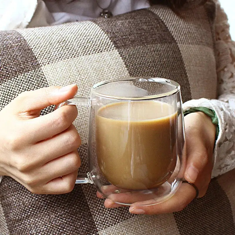 Borosilicate Double Wall Mug
