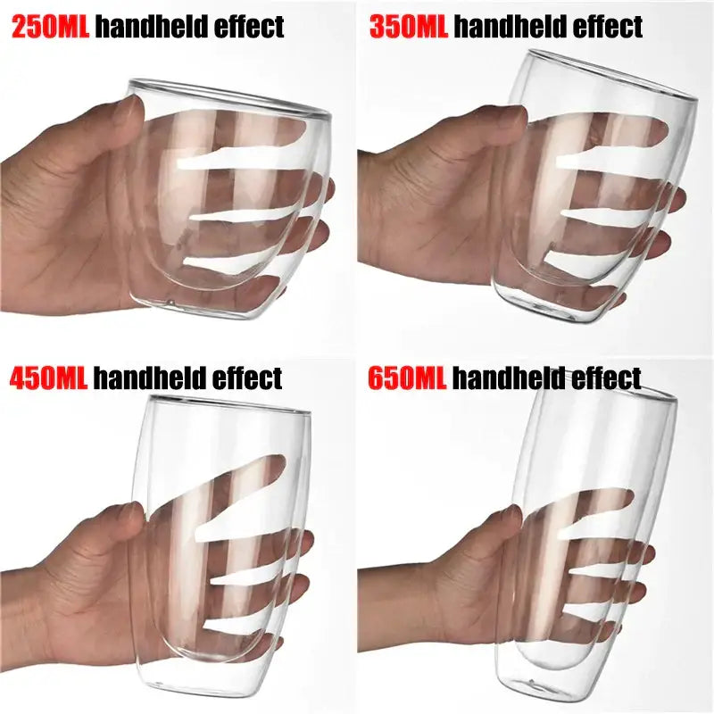 Borosilicate Double Wall Mug