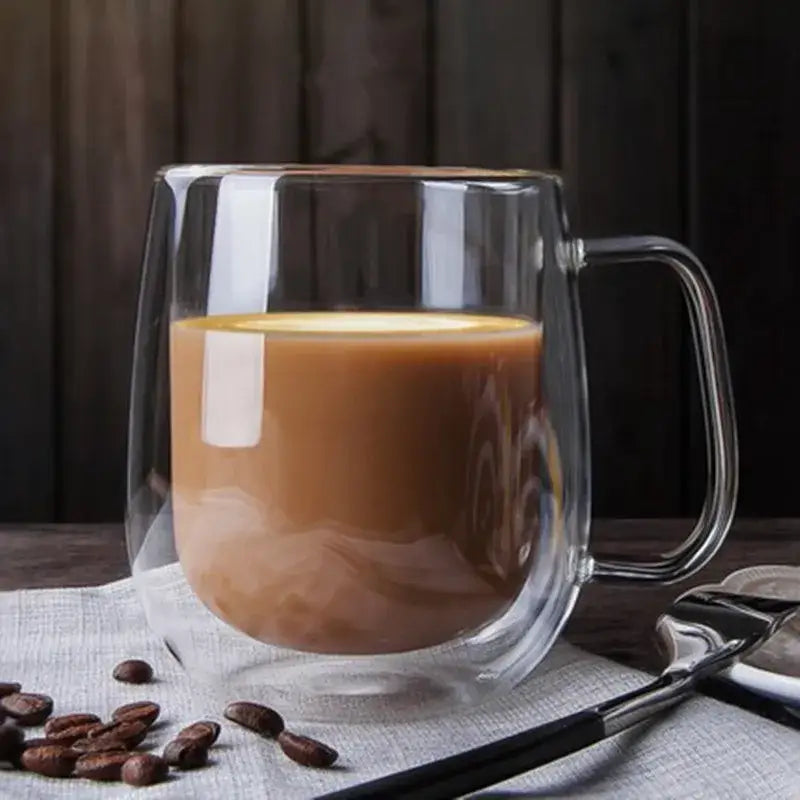 Borosilicate Double Wall Mug