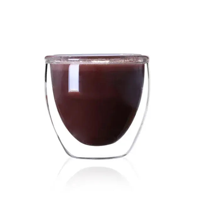 Double Wall Glass Cup Set