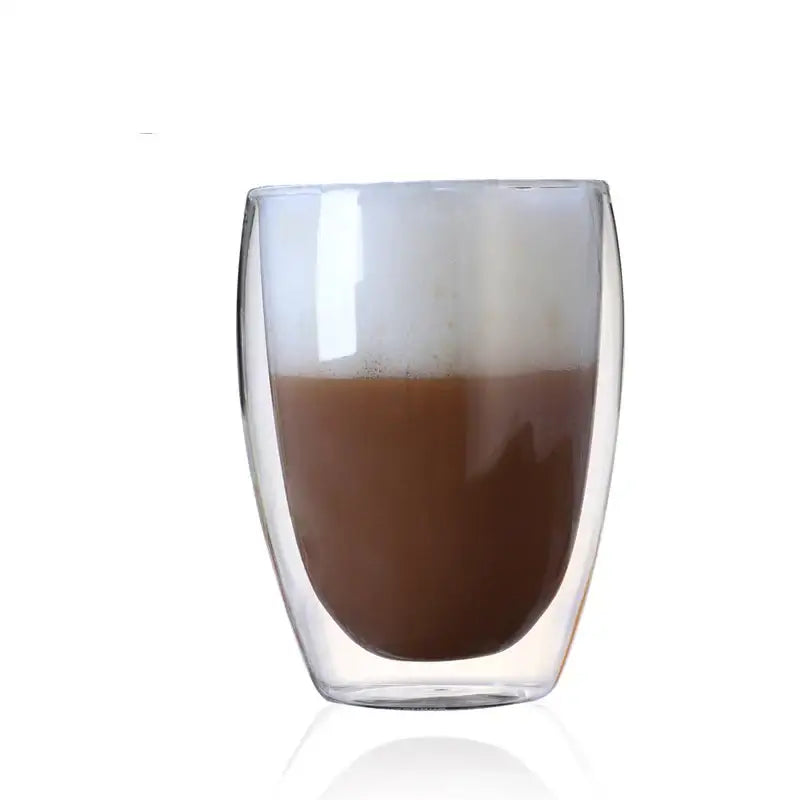 Double Wall Glass Cup Set