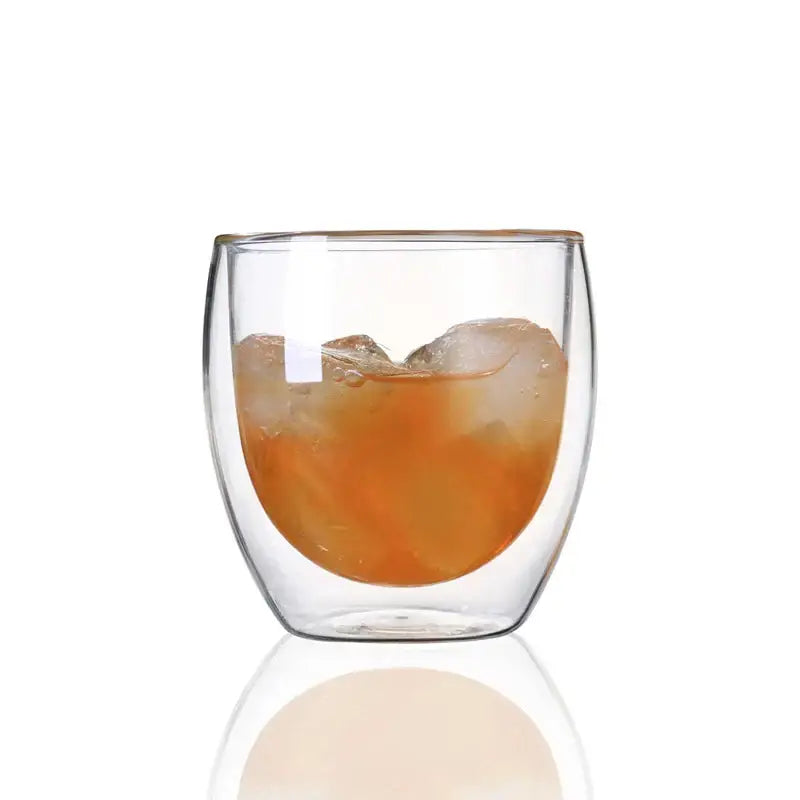 Double Wall Glass Cup Set