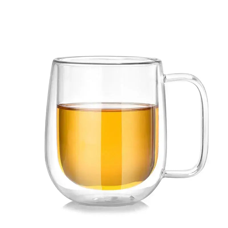 Double Wall Glass Tea Cup