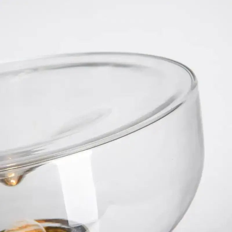 Clear Glass Versatile Desk Table Lamp