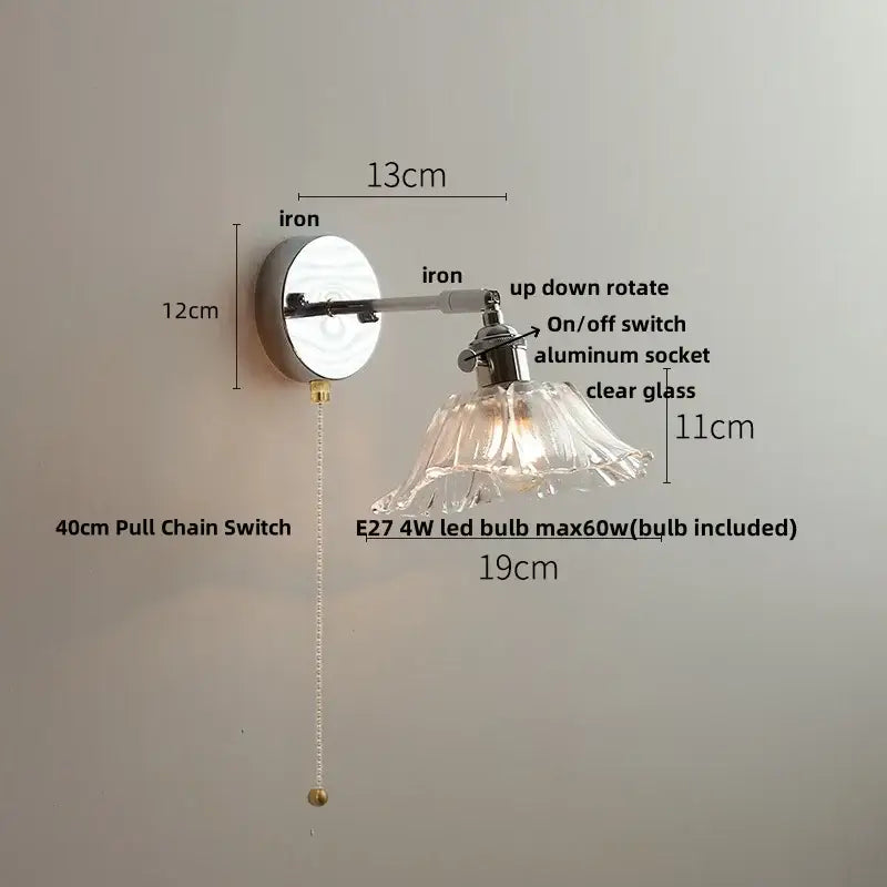 Glass LED Wall Lamp