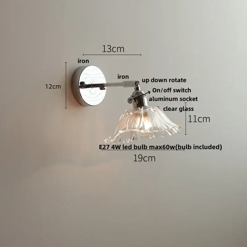 Glass LED Wall Lamp