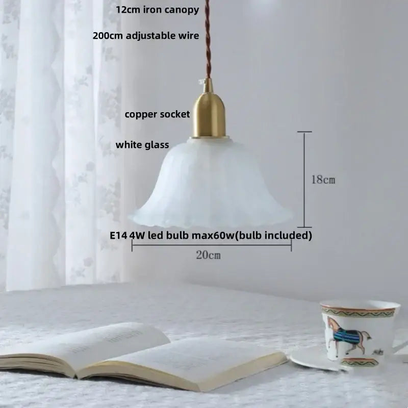 Glass Ceramic Pendant Lamp