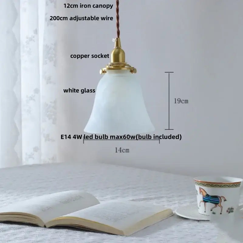 Glass Ceramic Pendant Lamp