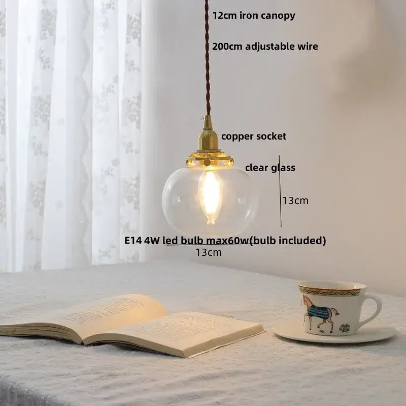 Glass Ceramic Pendant Lamp