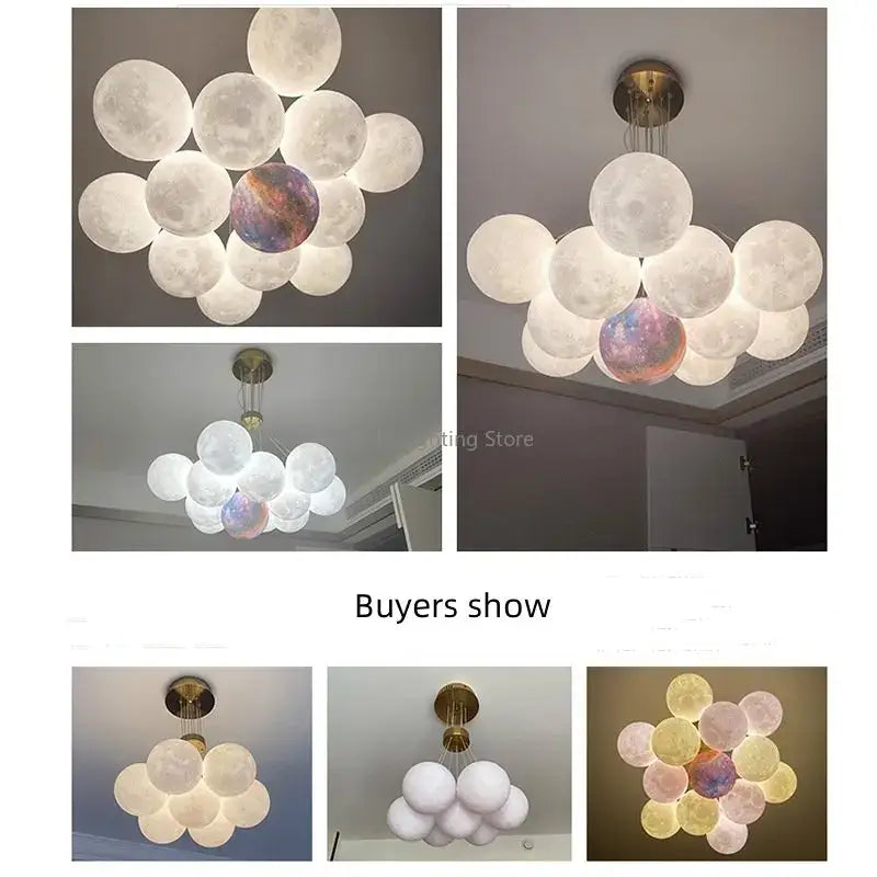 Bubble Ball Pendant Chandelier