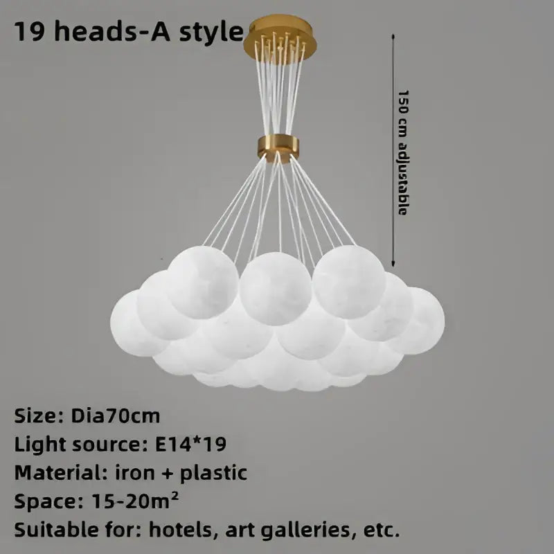 Bubble Ball Pendant Chandelier