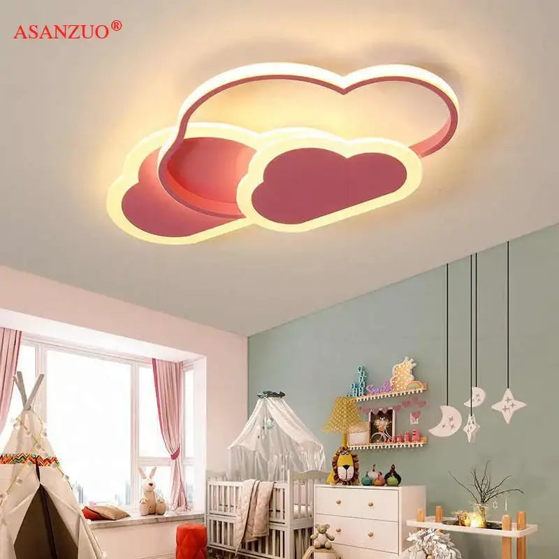 Pink LED Ceiling Light