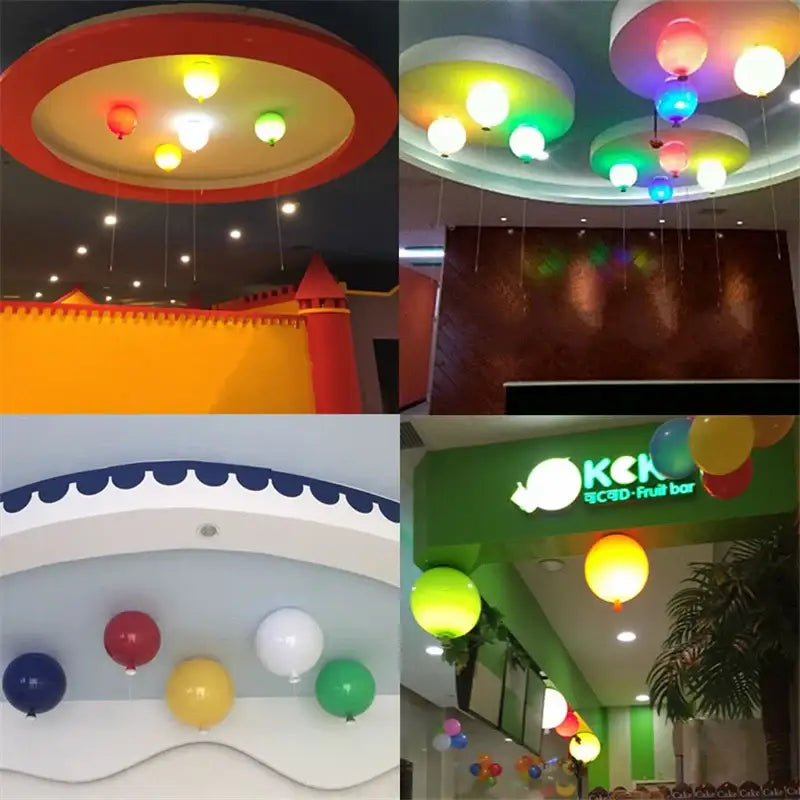 Colorful Acrylic Balloon Ceiling Light
