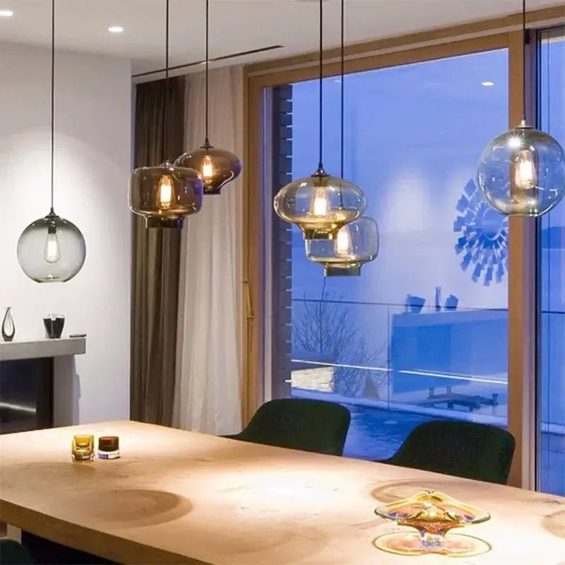 Glass Bowl Pendant Lights