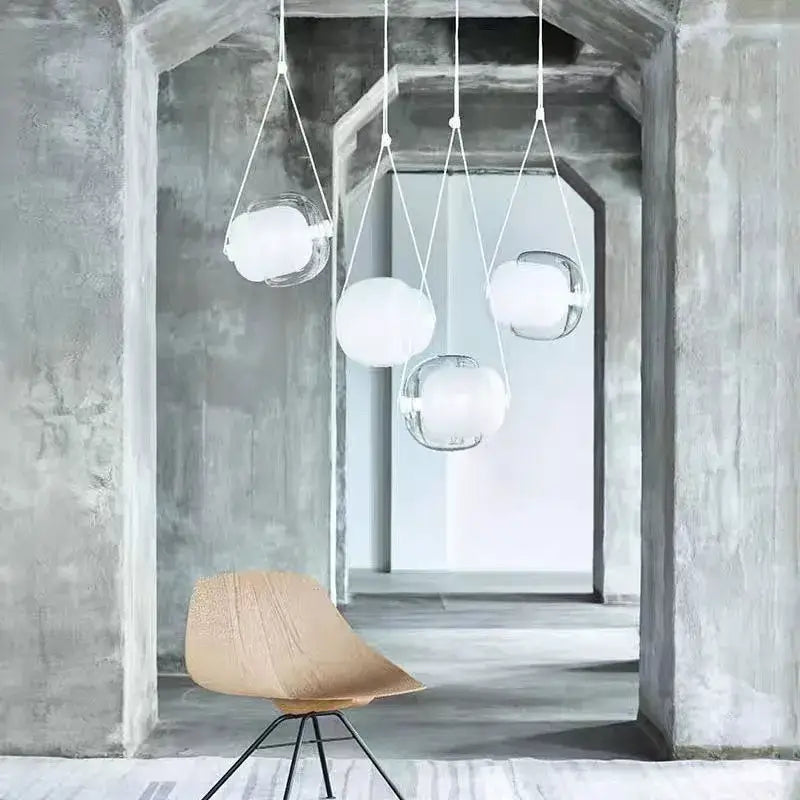 Glass Capsule LED Pendant