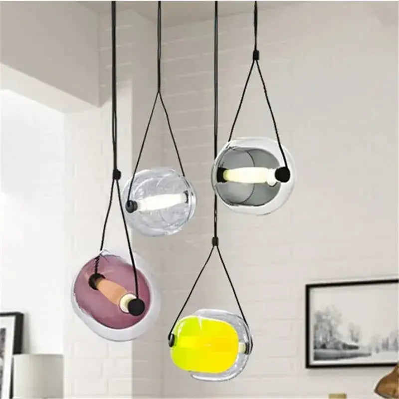 Glass Capsule LED Pendant