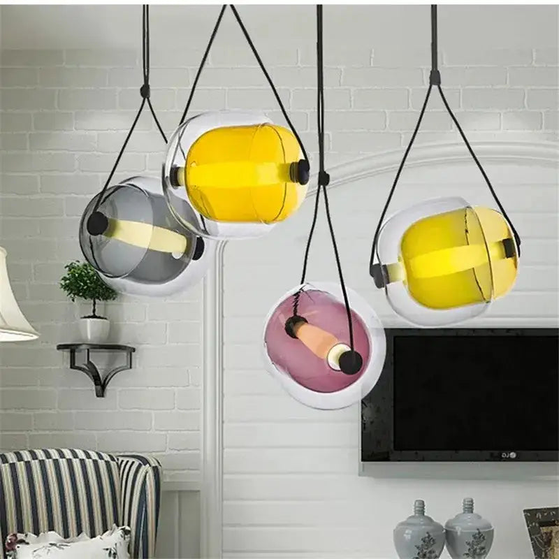 Glass Capsule LED Pendant