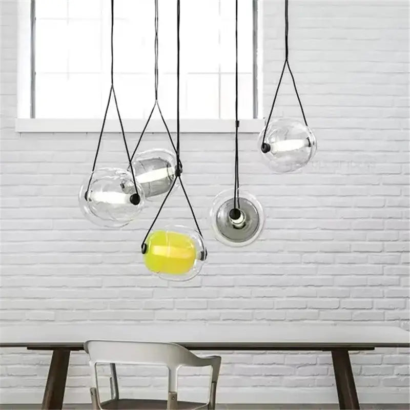 Glass Capsule LED Pendant