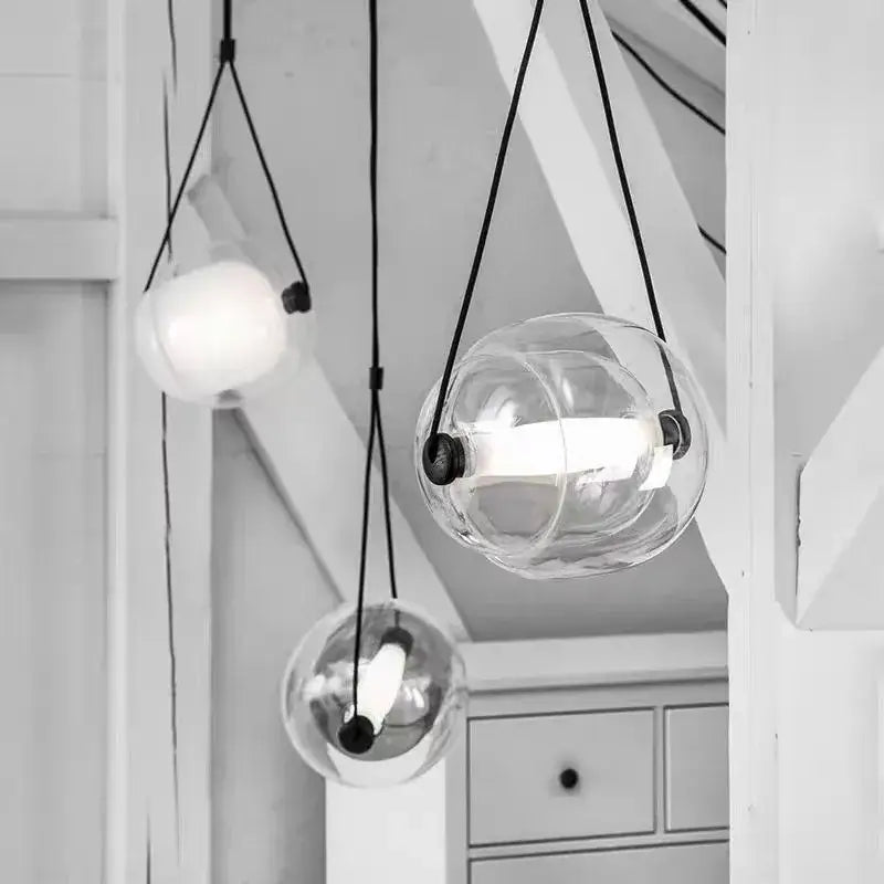 Glass Capsule LED Pendant
