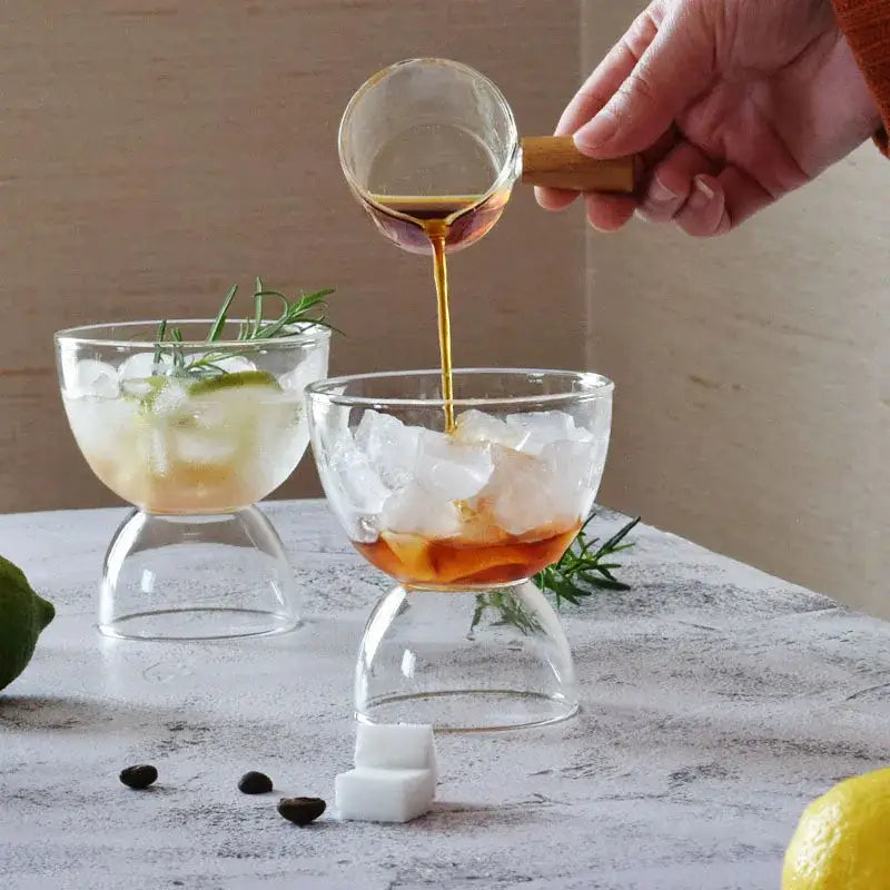 Glass Dessert Cup Set