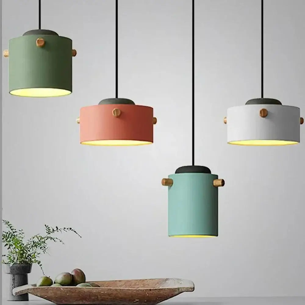 Pink Modern LED Pendant