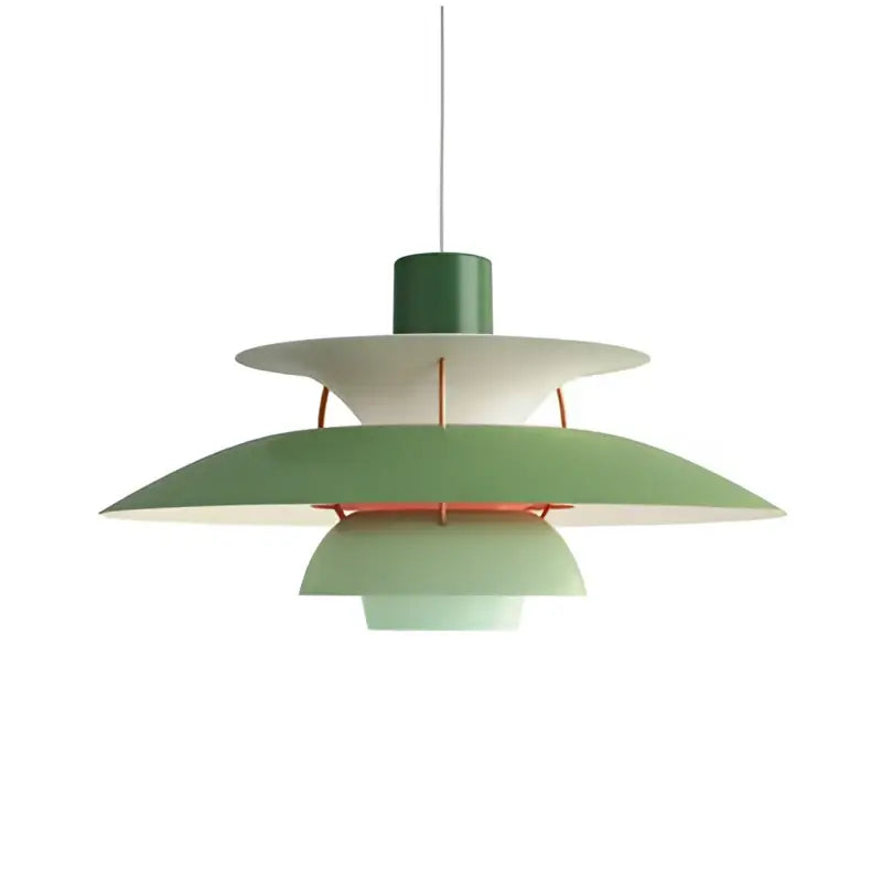 Red Umbrella LED Pendant