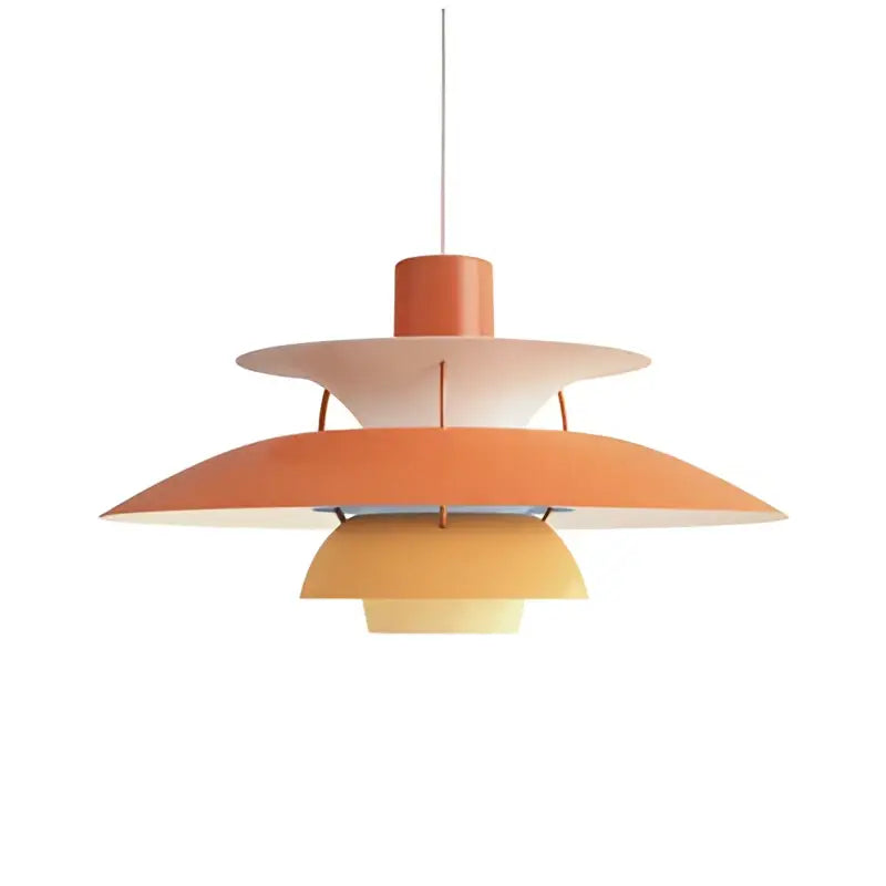 Red Umbrella LED Pendant