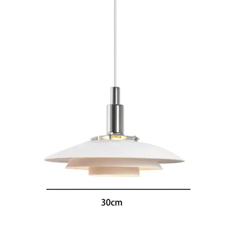 Red Umbrella LED Pendant