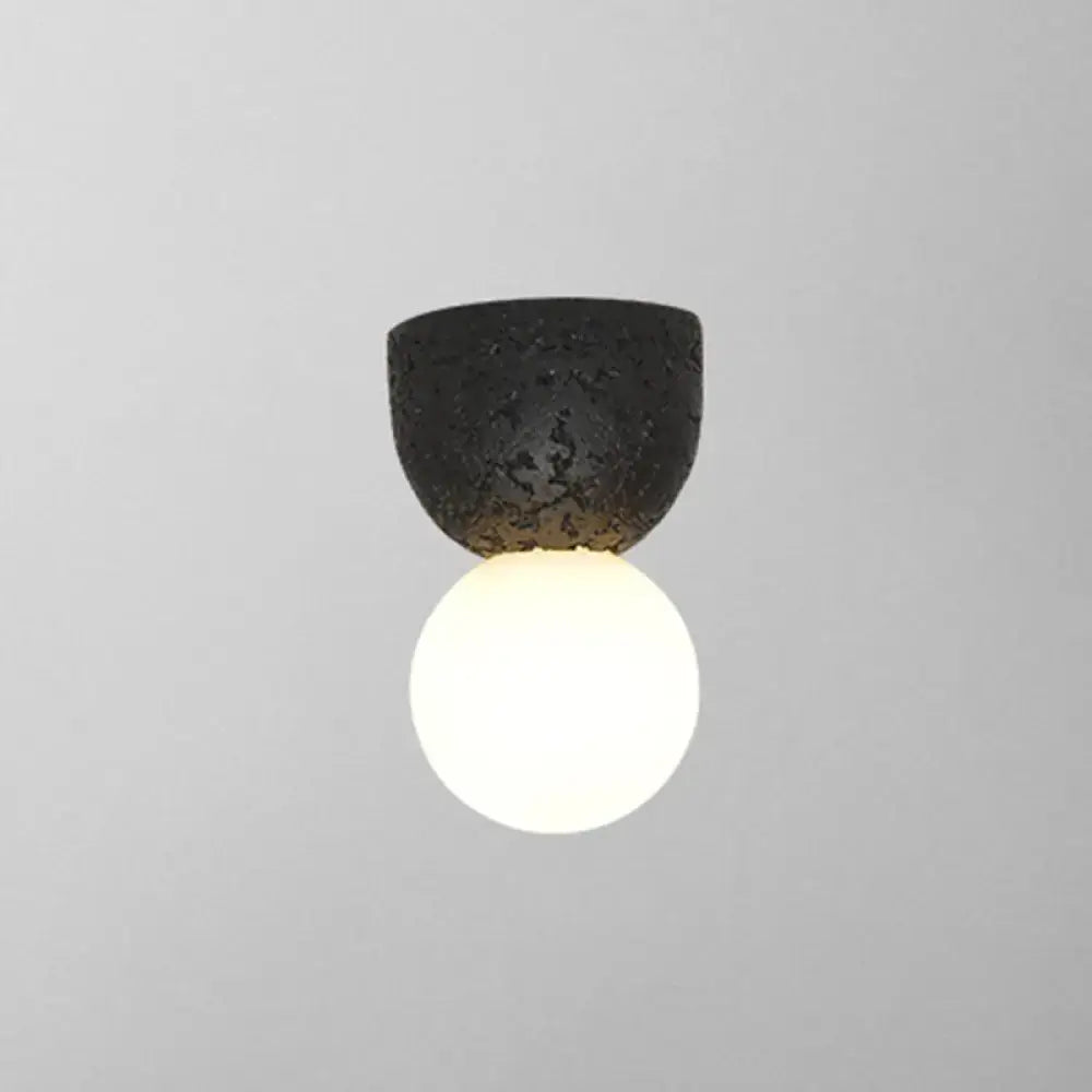 Pink Concrete Wall Sconce